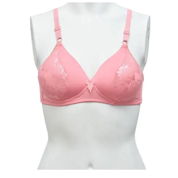 Soft Polyester Padded Everyday Bra Cozy Sleep Bra