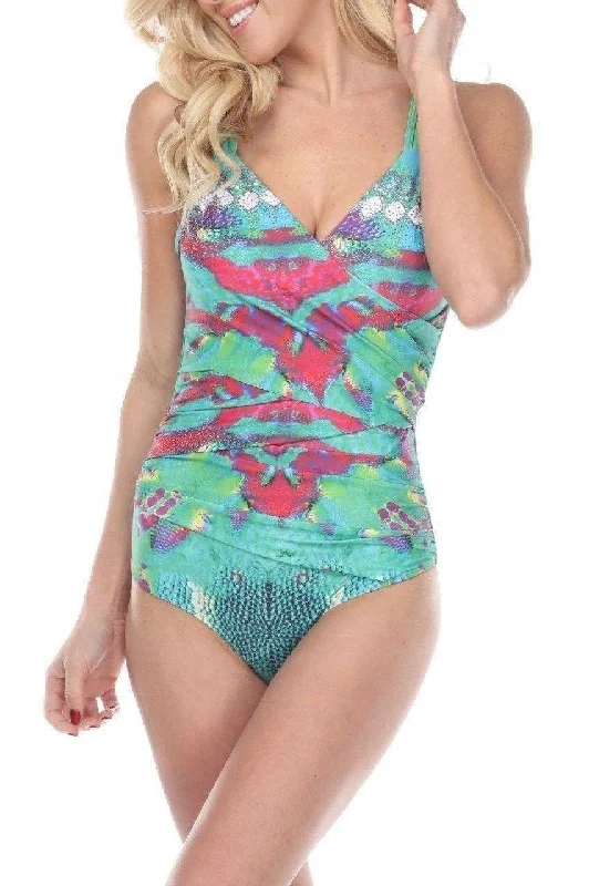 La Moda Women's Swimsuits | Bathing Suits, & Swimwear with Cover Ups High-Waisted Swimwear