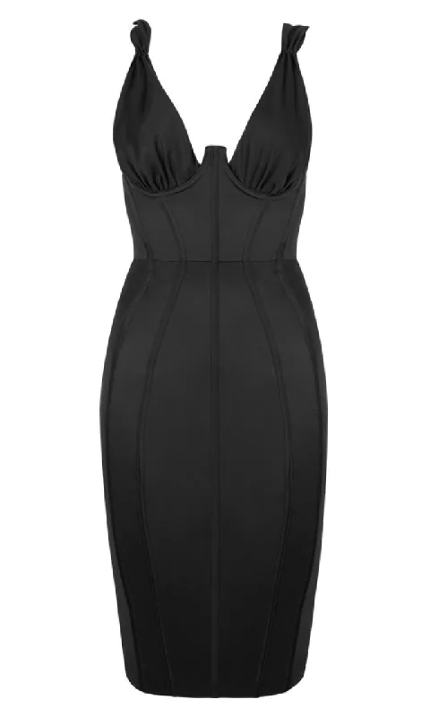 Really Real Black Sleeveless V Neck Bustier Bodycon Bandage Mini Dress Classic Black Mini Dress Really Real Black Sleeveless V Neck Bustier Bodycon Bandage Mini Dress Classic Black Mini Dress