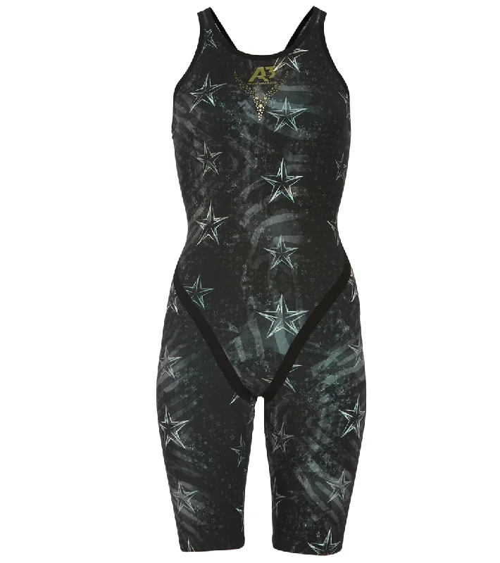 A3 Performance Women's Phenom Powerback Tech Suit Swimsuit Black Vintage Swimwear Look A3 Performance Women's Phenom Powerback Tech Suit Swimsuit Black Vintage Swimwear Look