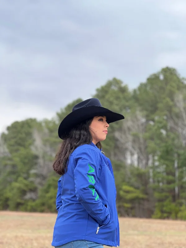 ARIAT JACKETS  FOR WOMEN MAZARINE BLUE Nylon Jacket Polyester Jacket Spandex Jacket