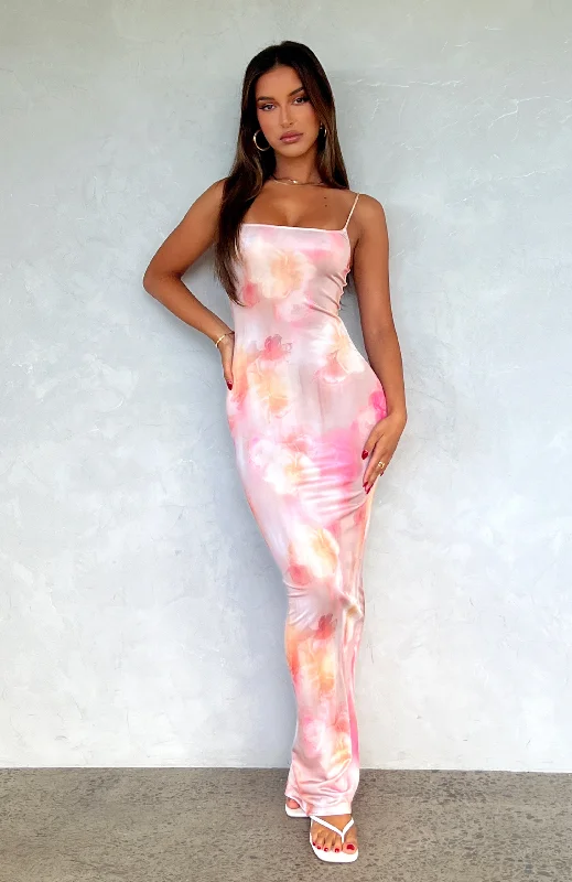 How Many Time's Maxi Dress Sunlight Comfortable Pleated Maxi Dress