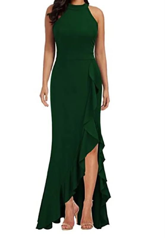 Sunlit Soiree Satin High Low Ruffle Maxi Dress - Green Mint - FINAL SALE Trendy Button Front Maxi Dress Sunlit Soiree Satin High Low Ruffle Maxi Dress - Green Mint - FINAL SALE Trendy Button Front Maxi Dress