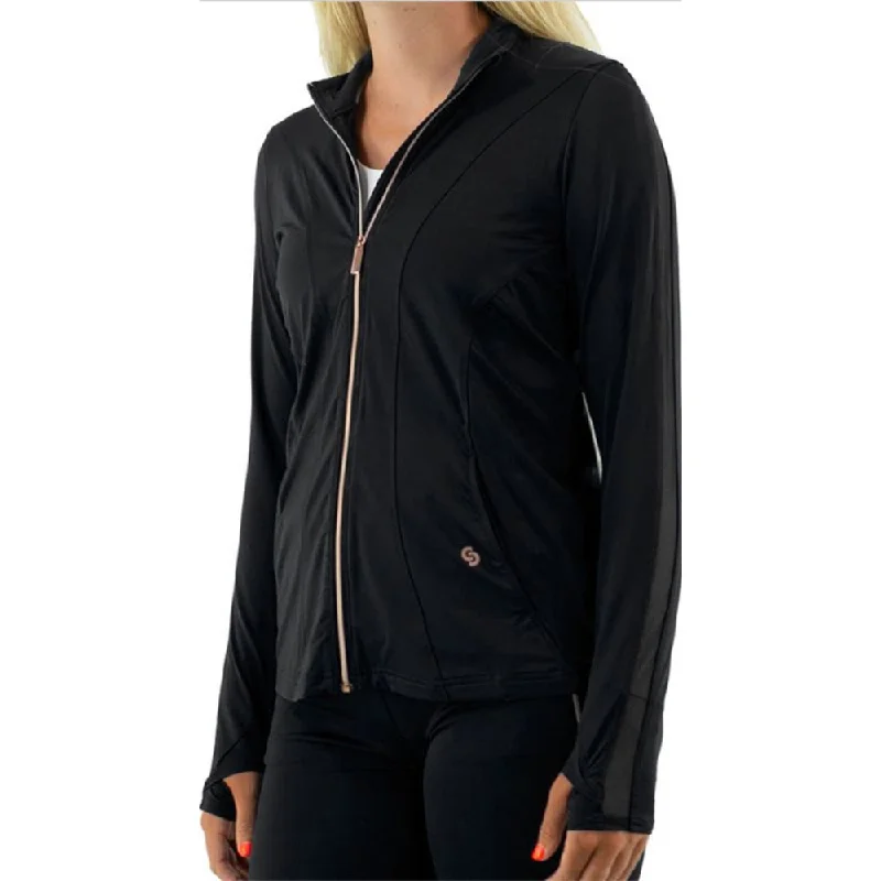 Cross Court Essentials Womens Tennis Jacket Nylon Fabric Polyester Fabric Spandex Fabric Cross Court Essentials Womens Tennis Jacket Nylon Fabric Polyester Fabric Spandex Fabric