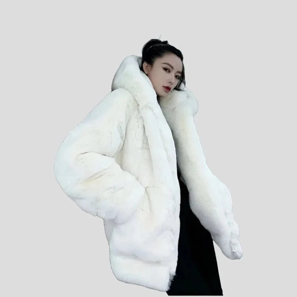 Faux Fur Hooded Winter Jacket for Women Quilted Jacket Puffer Jacket Insulated Jacket Faux Fur Hooded Winter Jacket for Women Quilted Jacket Puffer Jacket Insulated Jacket