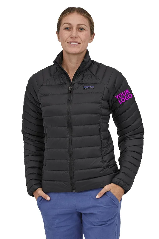 Patagonia Womens Down Sweater Custom Jackets, Black Cotton Fabric Linen Fabric Terry Fabric Patagonia Womens Down Sweater Custom Jackets, Black Cotton Fabric Linen Fabric Terry Fabric