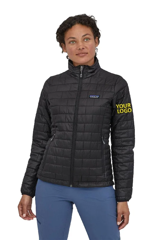 Patagonia Womens Nano Puff Custom Jackets, Black Ribbed Jacket Pleated Jacket Ruffled Jacket Patagonia Womens Nano Puff Custom Jackets, Black Ribbed Jacket Pleated Jacket Ruffled Jacket