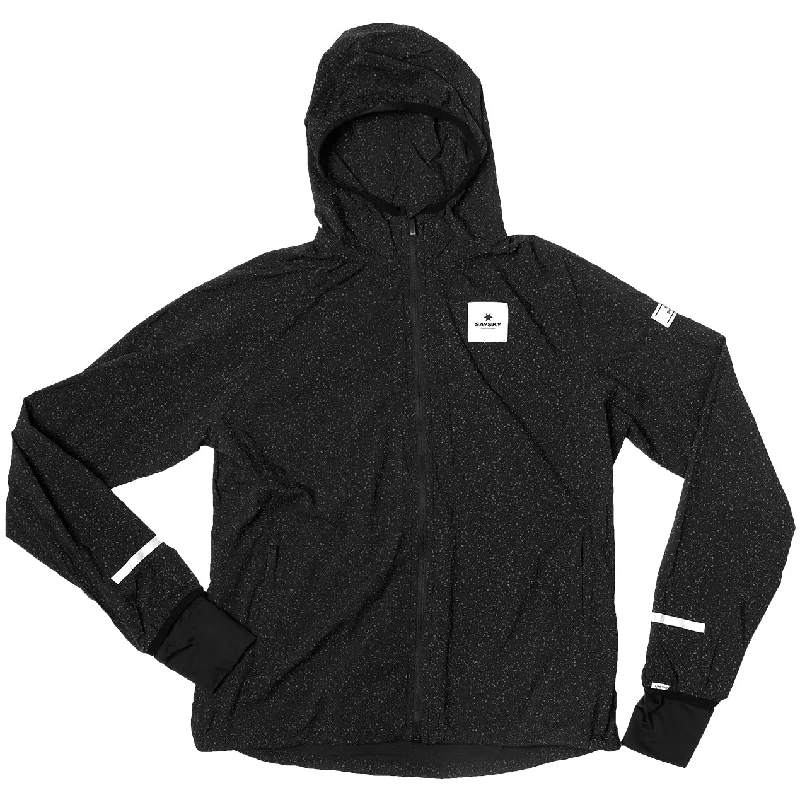 SAYSKY Universe Luxe Jacket Black / Universe Front Pockets Side Pockets Patch Pockets SAYSKY Universe Luxe Jacket Black / Universe Front Pockets Side Pockets Patch Pockets