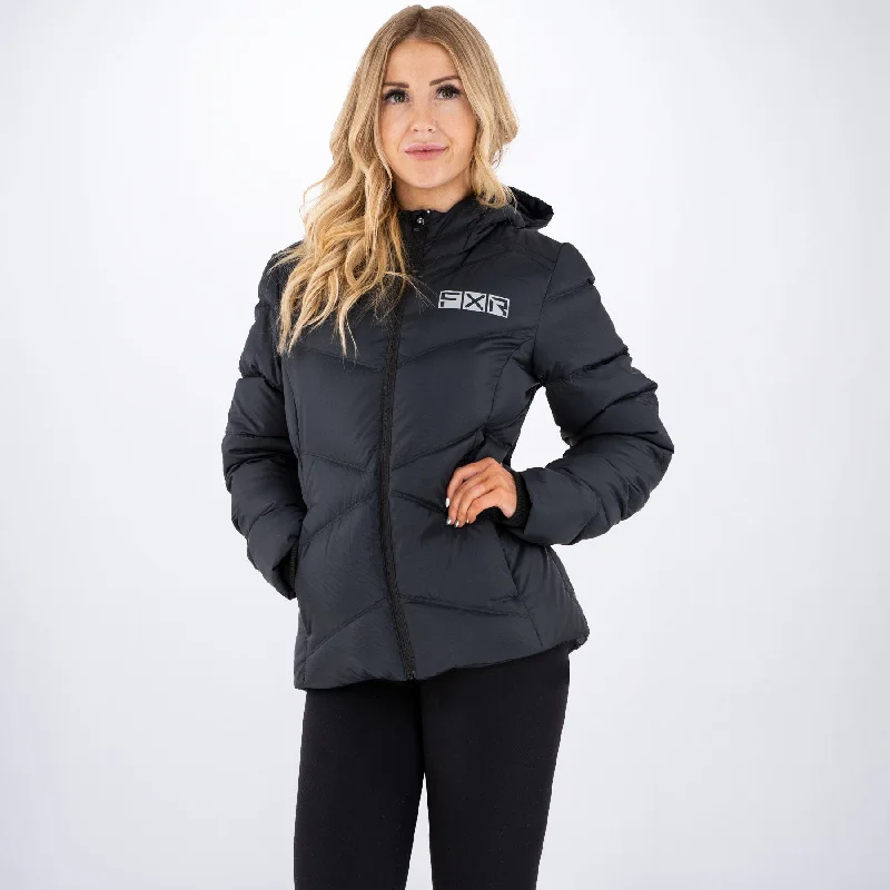Women's Elevation Synthetic Down Jacket Nylon Fabric Polyester Fabric Spandex Fabric Women's Elevation Synthetic Down Jacket Nylon Fabric Polyester Fabric Spandex Fabric