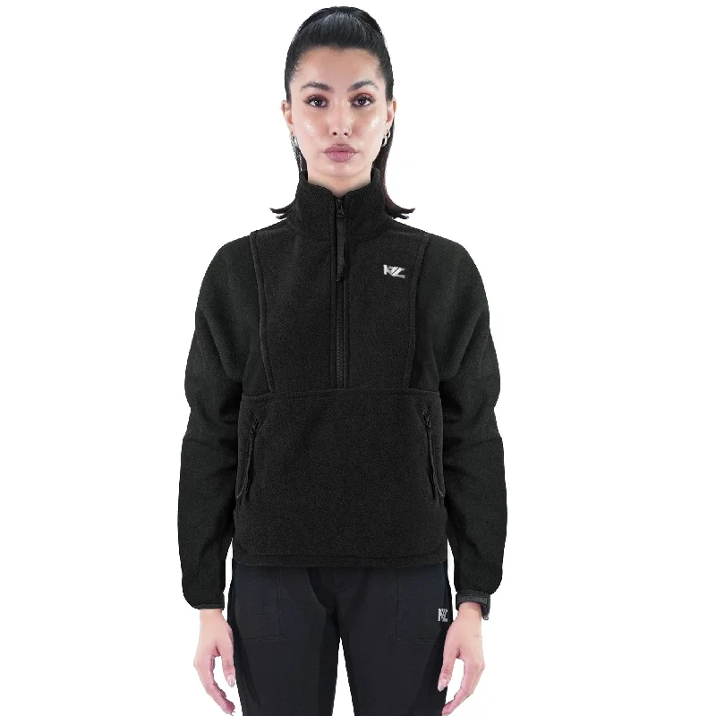 Women Fleece Jacket Black Satin Fabric Silk Fabric Chiffon Fabric