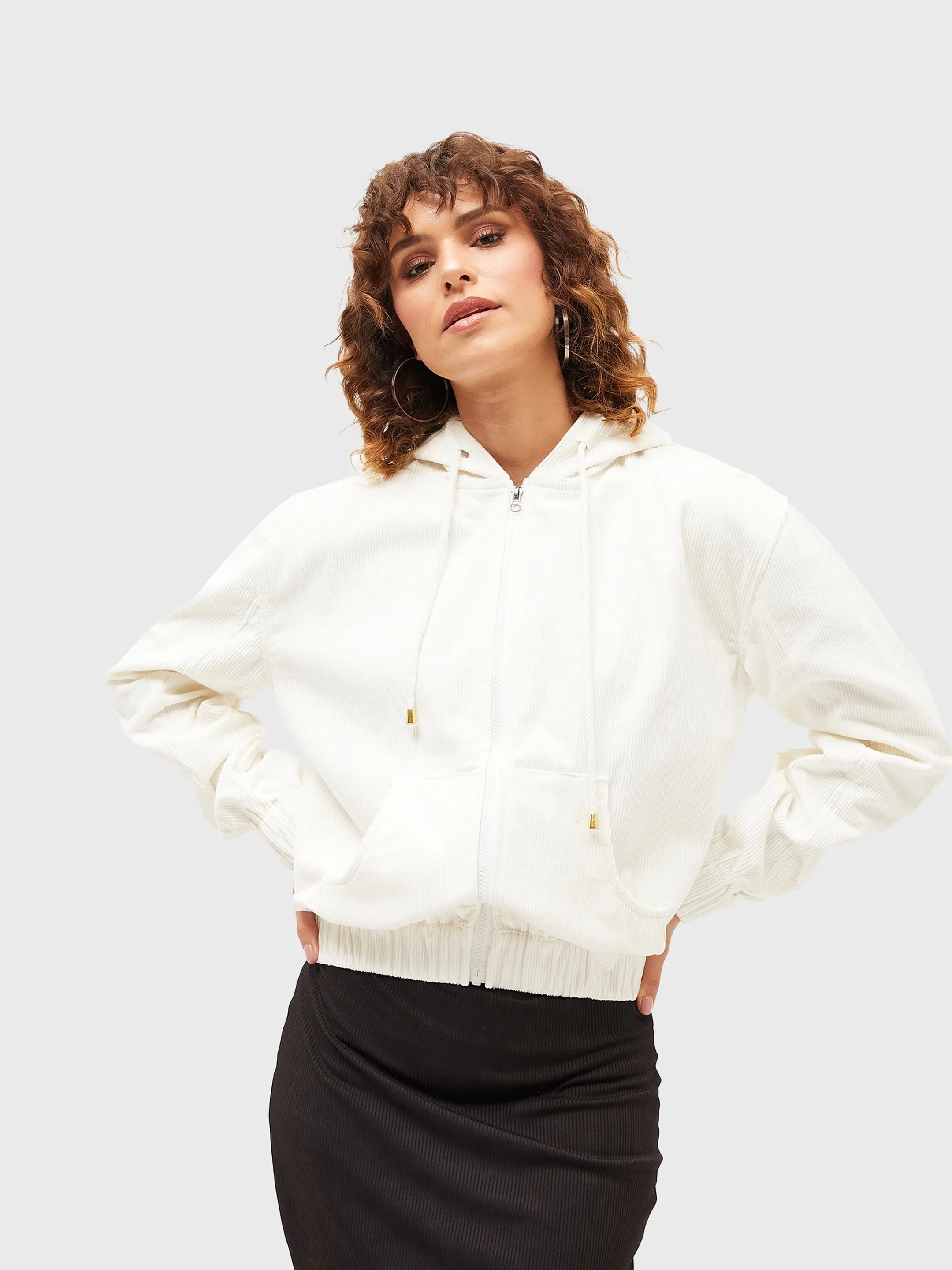 Women Solid Standard White Round Neck Full Sleeve Jacket Striped Jacket Polka Dot Jacket Floral Jacket Women Solid Standard White Round Neck Full Sleeve Jacket Striped Jacket Polka Dot Jacket Floral Jacket
