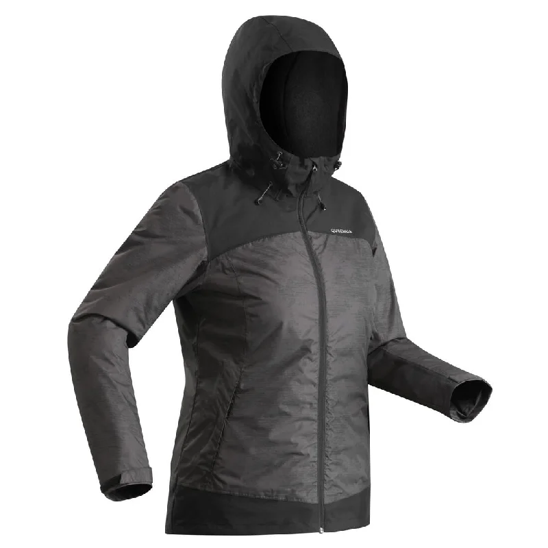 Women’s Waterproof Winter Hiking Jacket - SH100 X-WARM -10°C Insulated Jacket Fitted Jacket Loose Jacket Women’s Waterproof Winter Hiking Jacket - SH100 X-WARM -10°C Insulated Jacket Fitted Jacket Loose Jacket