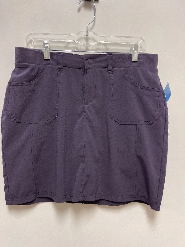 Athletic Skirt By Lee In Purple, Size: 8 wrap skirt elegant