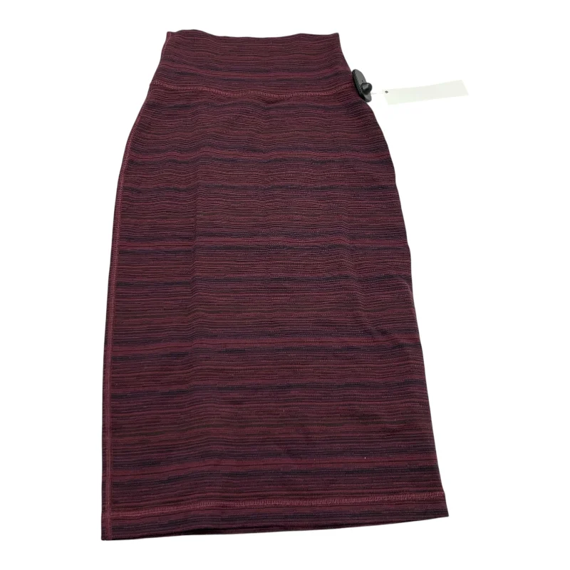 Athletic Skirt By Lululemon In Purple, Size: S boho skirt vibe